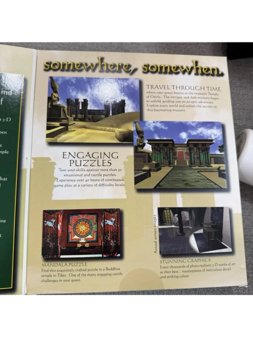 Beyond Time PC CD-ROM 2 Disc Set New Security Sealed DreamCatcher Windows